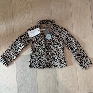 Leopard Print Kids Jacket NWT